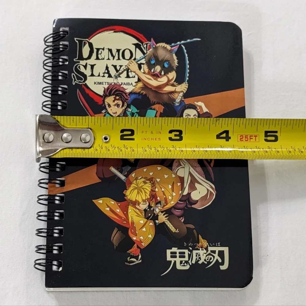 Demon Slayer Small Spiral Notebook, NEW